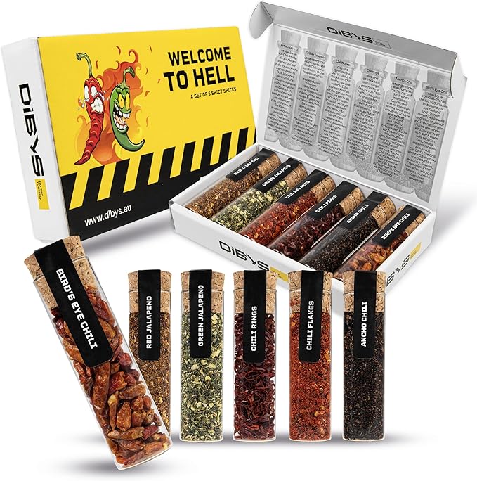 DIBYS Coffret de Piment Fort – Épices du Chili